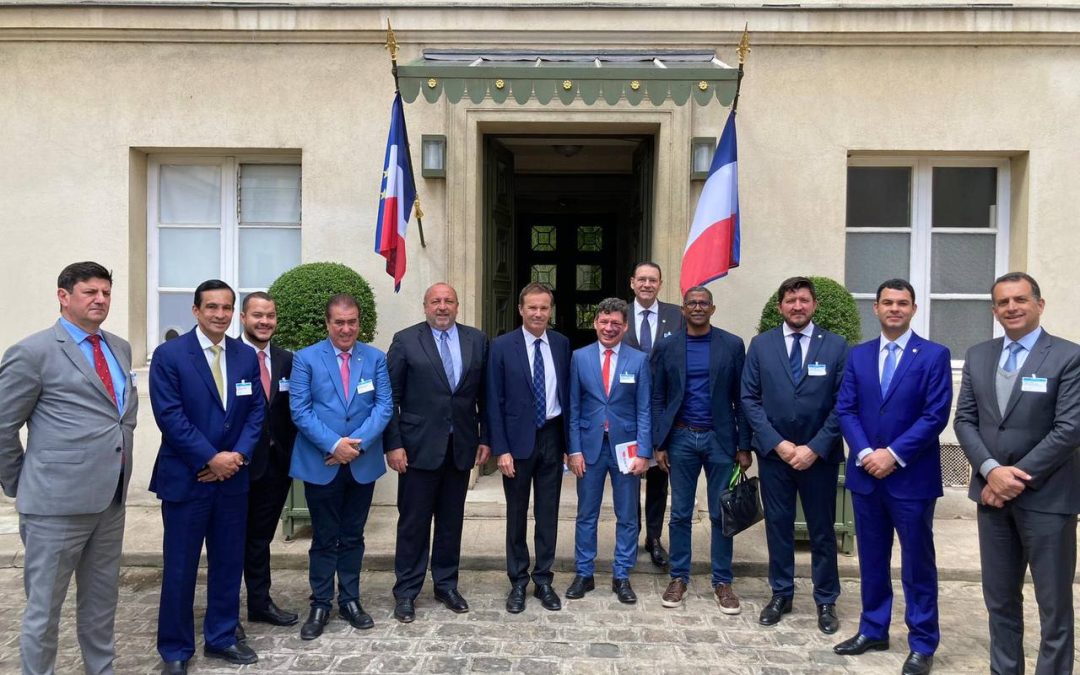 Réception de députés brésiliens à l&rsquo;Assemblée Nationale