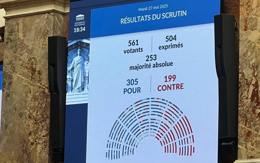 Mon vote pour les propositions de lois relatives aux soins palliatifs et au droit à l&rsquo;aide à mourir